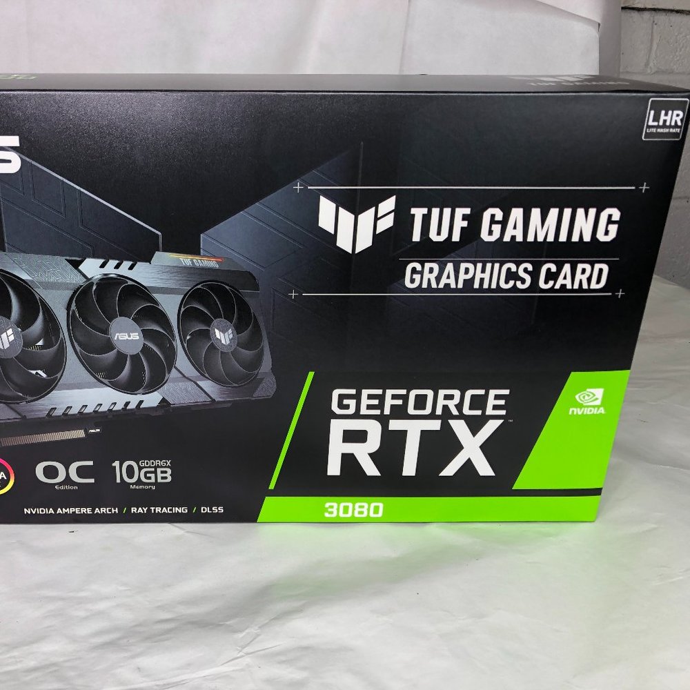 ASUS NVIDIA GeForce RTX 3080 TUF Gaming V2 10GB GDDR6X Graphics LHR